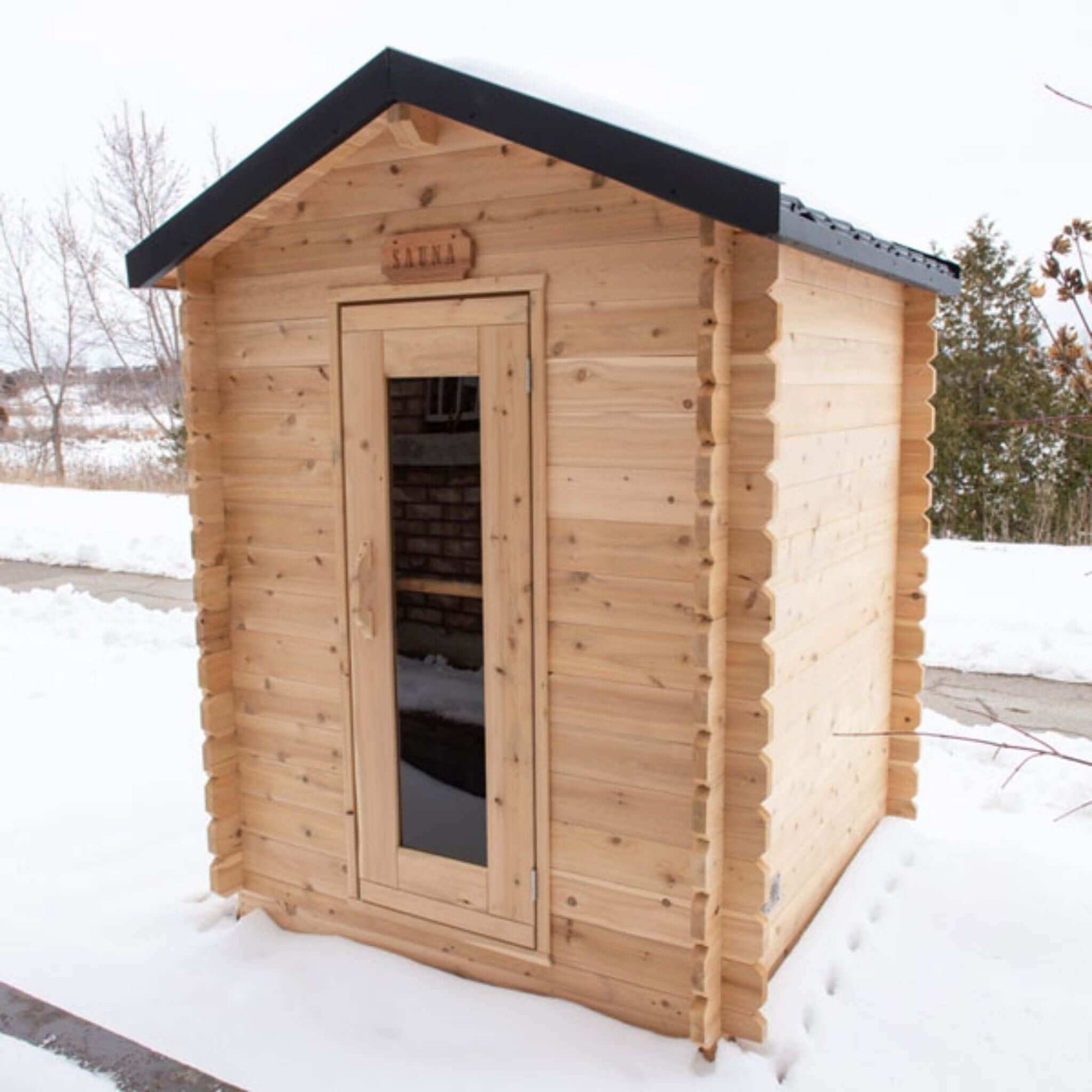 Dundalk LeisureCraft Canadian Timber Granby Cabin Sauna-Default Title
