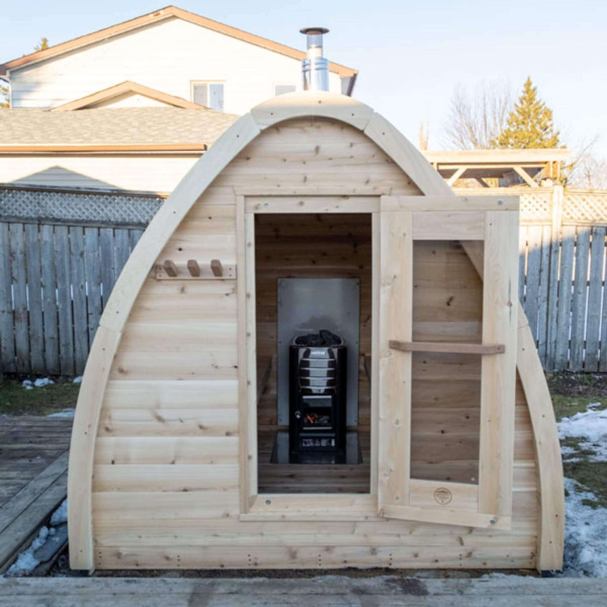 Dundalk LeisureCraft Canadian Timber MiniPOD Sauna-