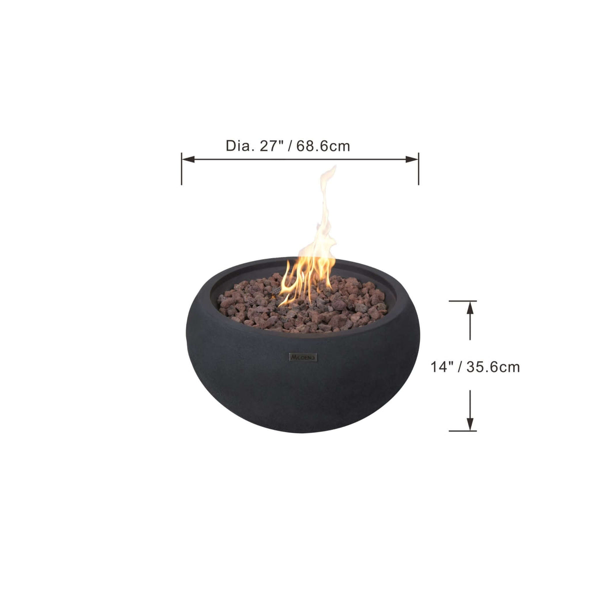Elementi Modeno York Fire Bowl-