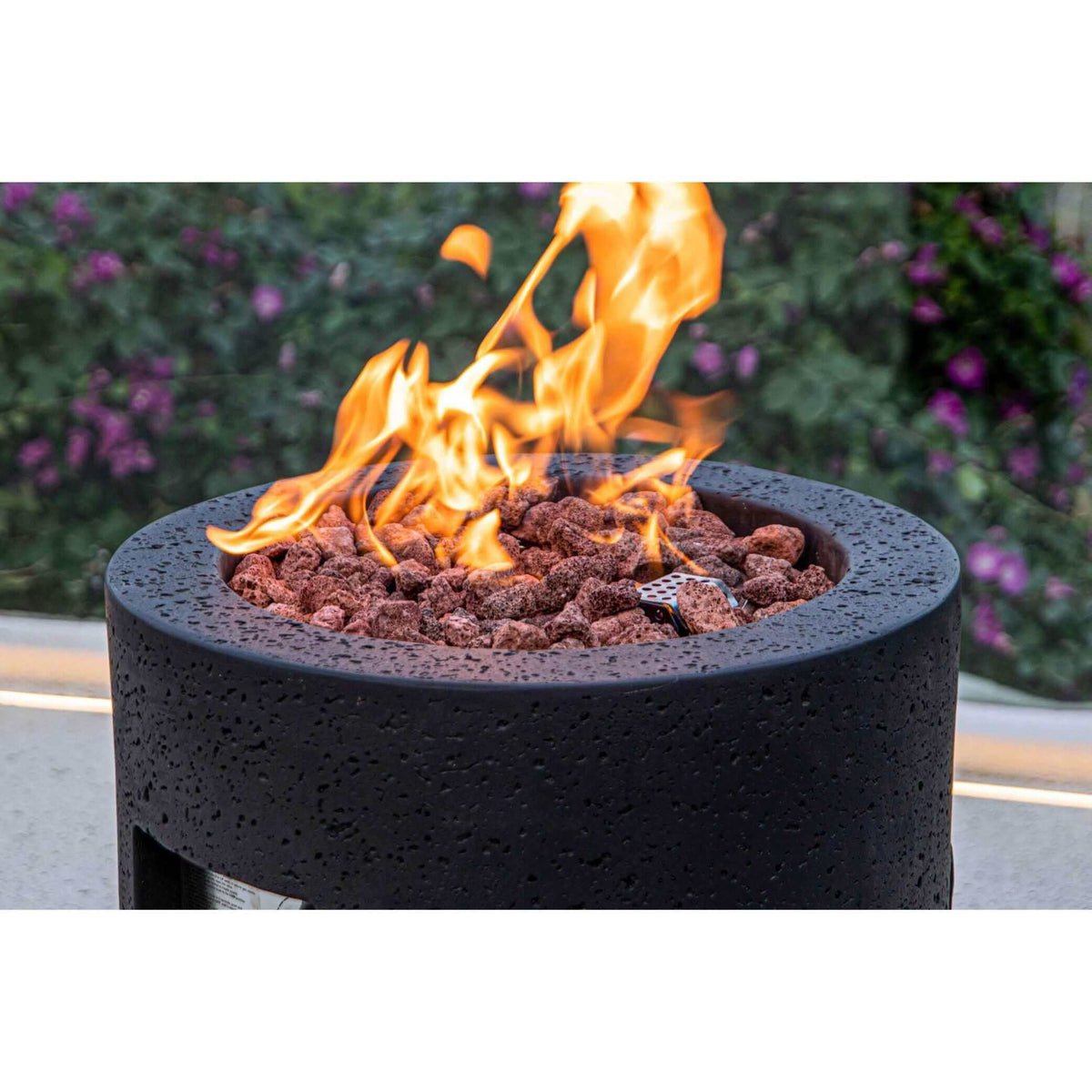 Elementi Modeno Lava Tube Fire Pit-Liquid Propane