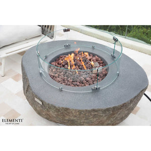 Elementi Boulder Fire Table-