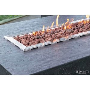 Elementi Hampton Fire Table-Natural Gas