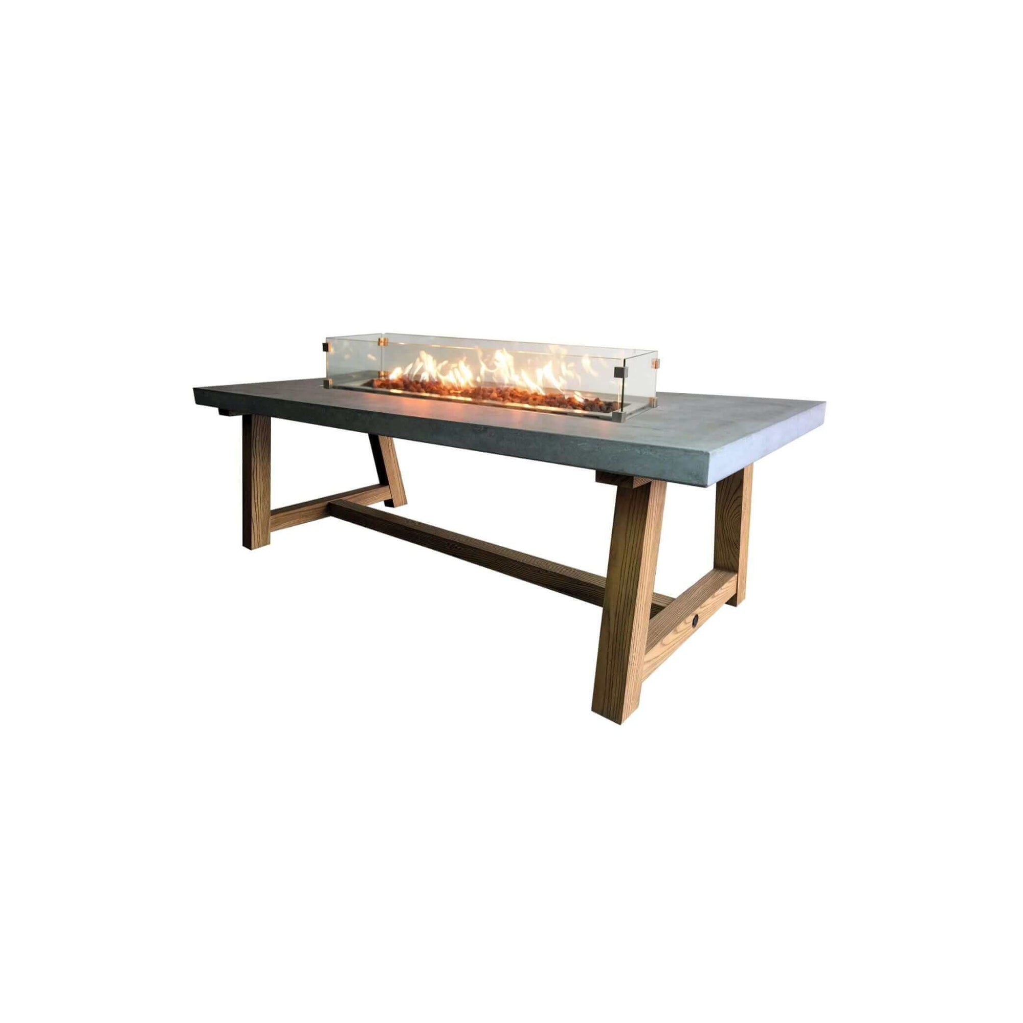 Elementi Sonoma Dining Fire Table-Natural Gas