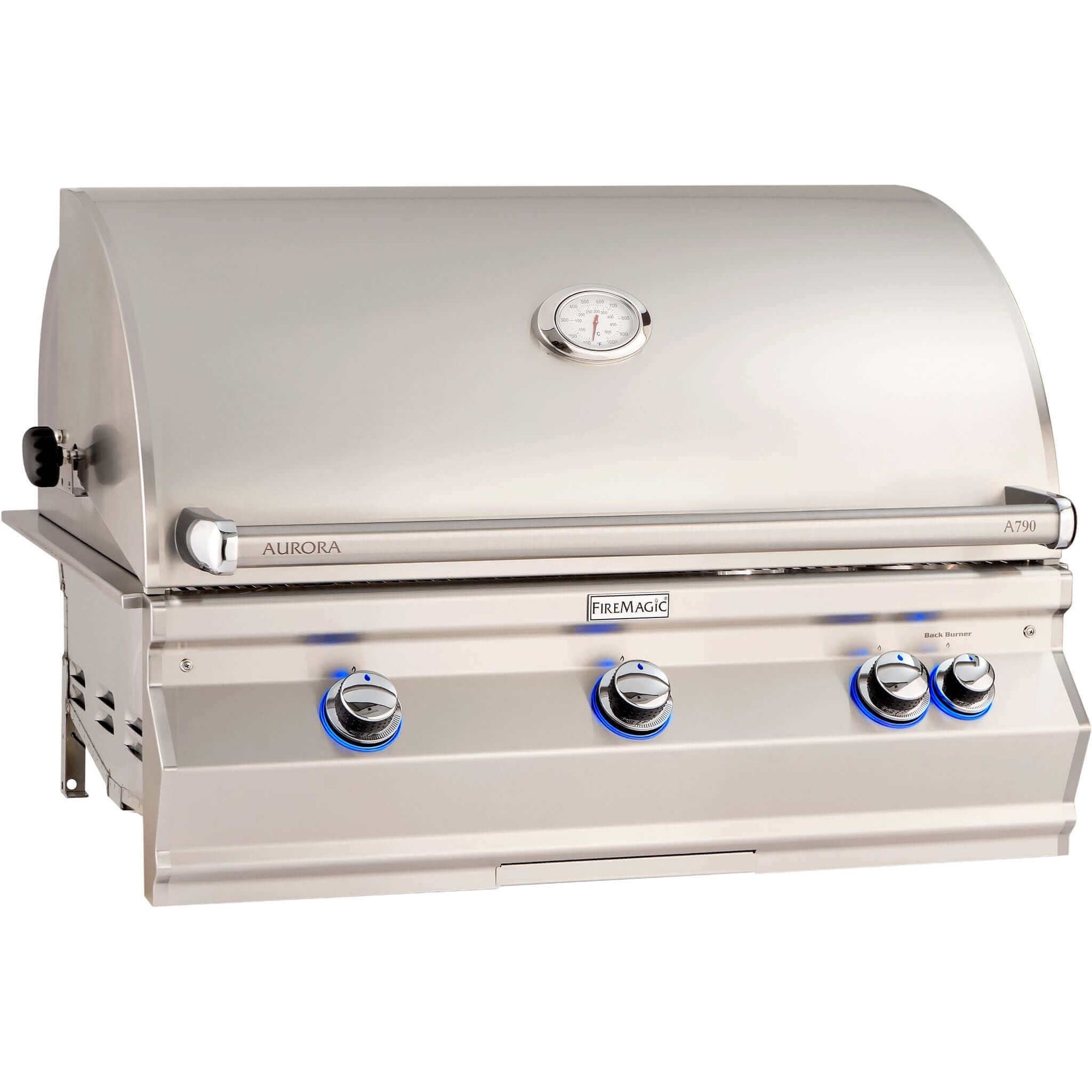 Fire Magic Aurora A790I 36" Built-In Grill with Analog Thermometer & Rotisserie-Natural Gas