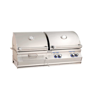 Fire Magic Aurora A830I 46" Gas/Charcoal Built-In Grill With Analog Thermometer-Natural Gas