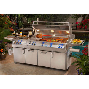 Fire Magic Echelon Diamond E1060S 48" Freestanding Grill With Analog Thermometer-Natural Gas