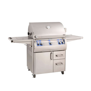 Fire Magic Echelon Diamond E660S 30" Freestanding Grill With Analog Thermometer-Natural Gas