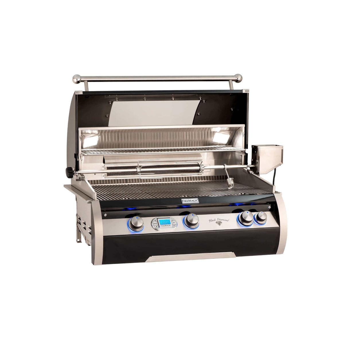 Fire Magic Echelon Black Diamond H790I 36" Built-In Grill With Digital Thermometer-Natural Gas
