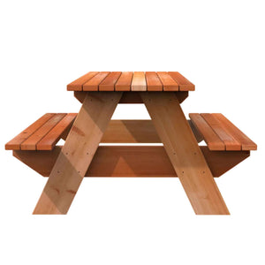 Jack and June Rectangular Adult Picnic Table-