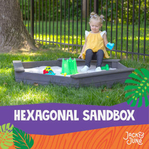 Jack and June Hexagonal Sandbox-