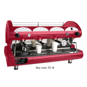 La Pavoni Bar Star Series Espresso Machine-Red