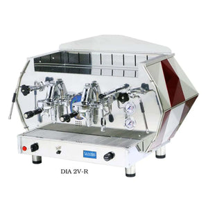 La Pavoni Diamante Series Espresso Machine-Red