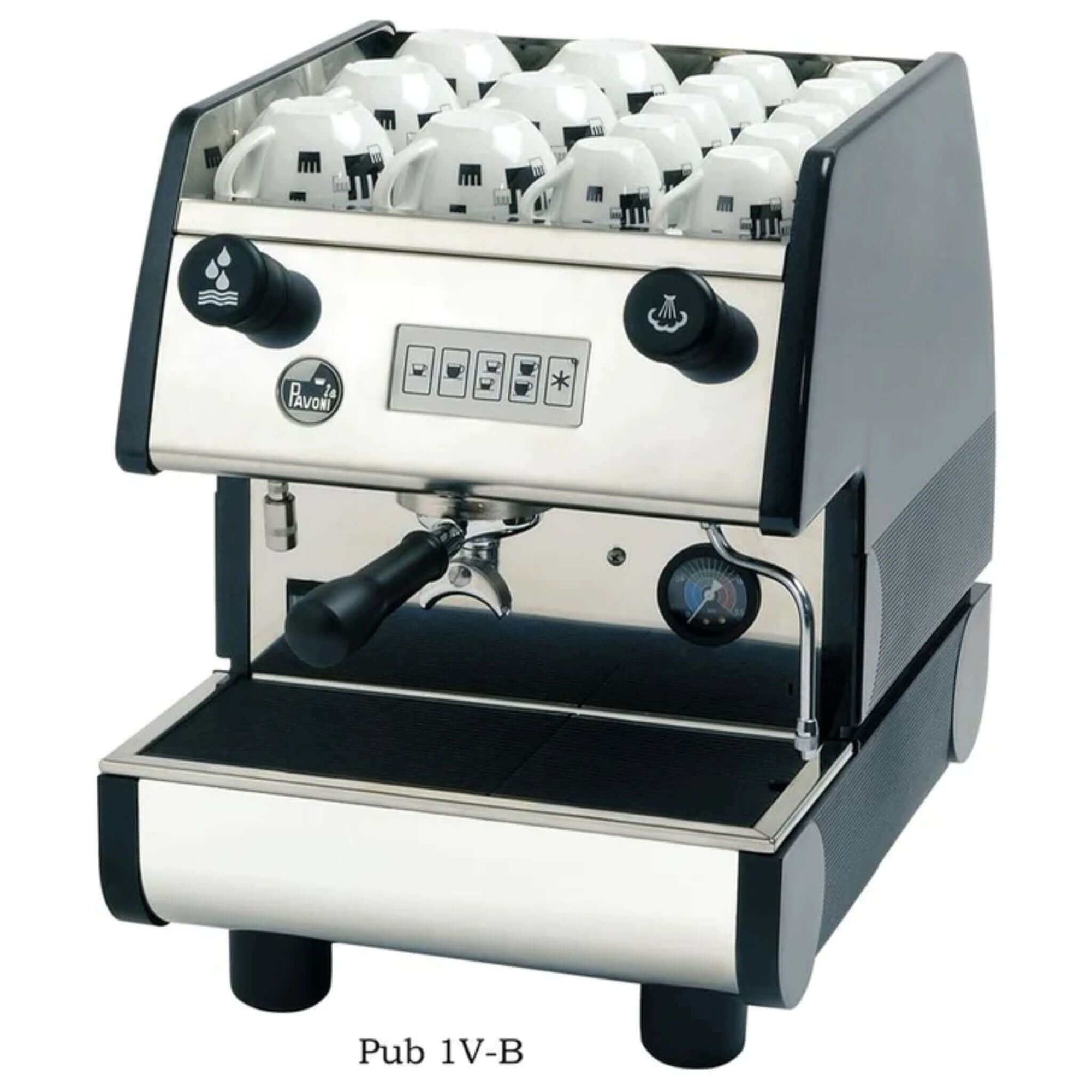 La Pavoni Pub Series Espresso Machine-Black