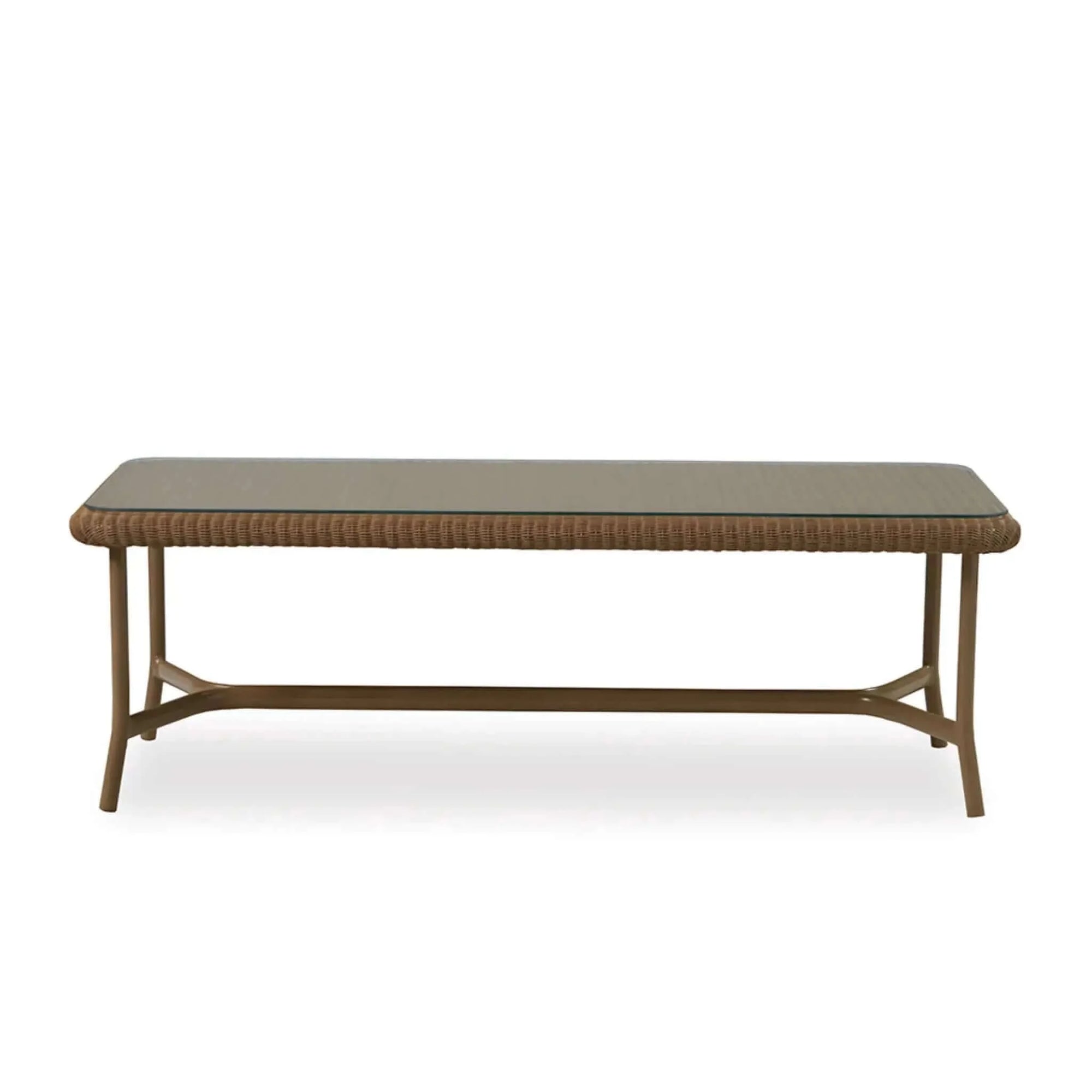 Lloyd Flanders Solstice 53" Rectangular Cocktail Table