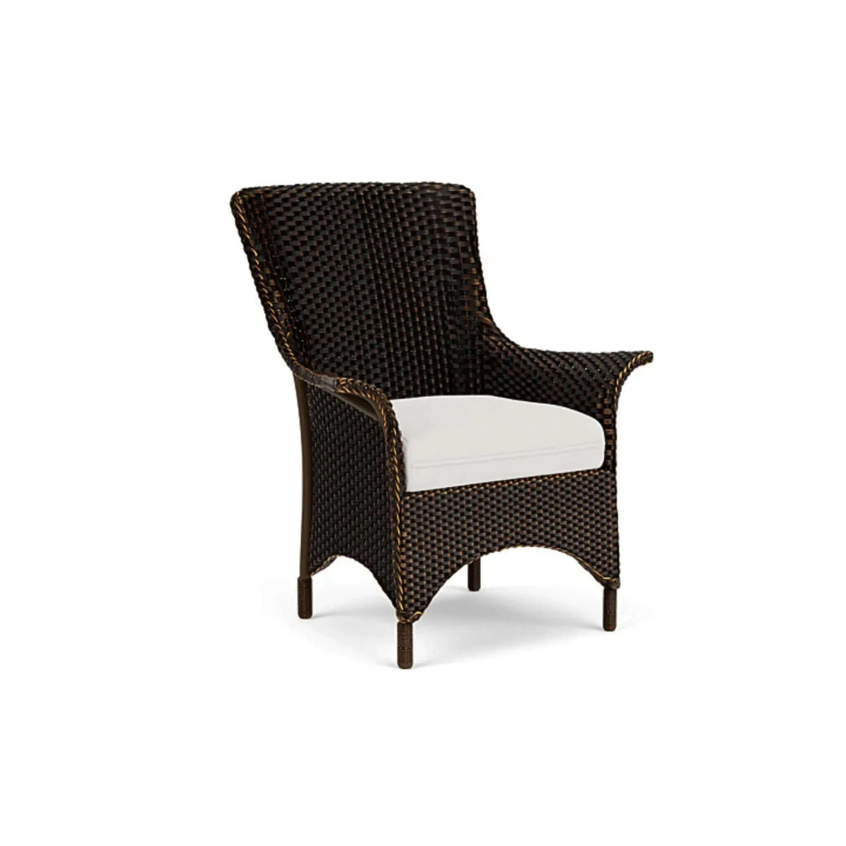 Lloyd Flanders Mandalay Dining Armchair-Terracotta 006