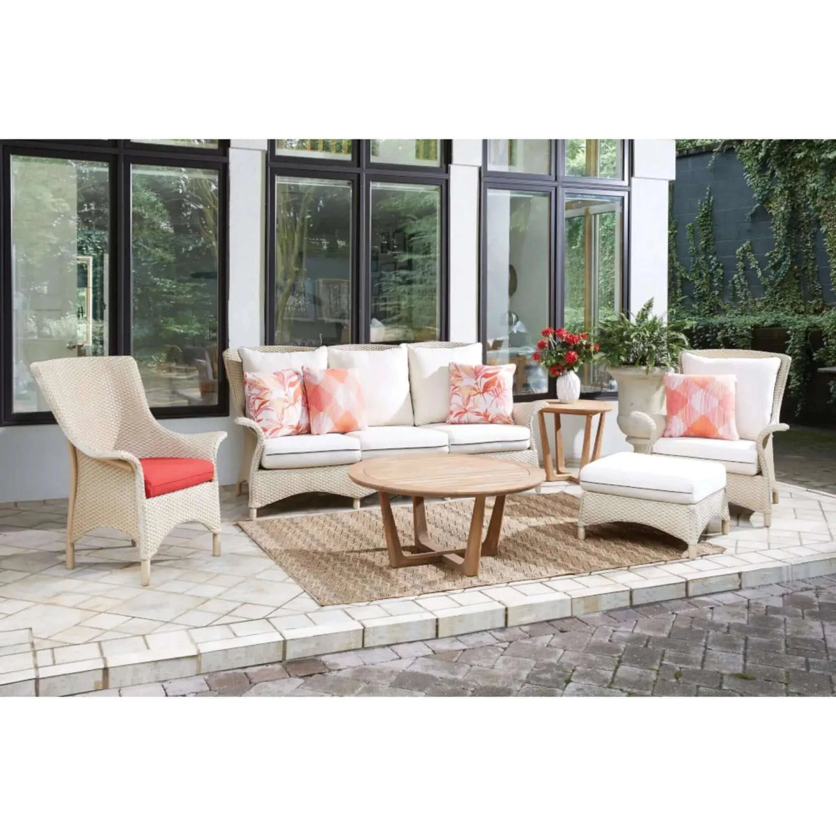 Lloyd Flanders Mandalay Dining Armchair-Charcoal 022