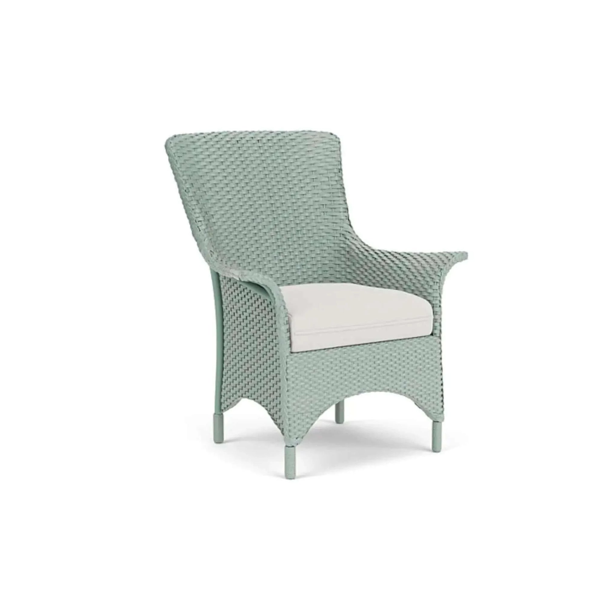 Lloyd Flanders Mandalay Dining Armchair-Antique White 071