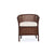 Lloyd Flanders Grand Traverse Barrel Dining Chair-Bisque Sunloom Vinyl