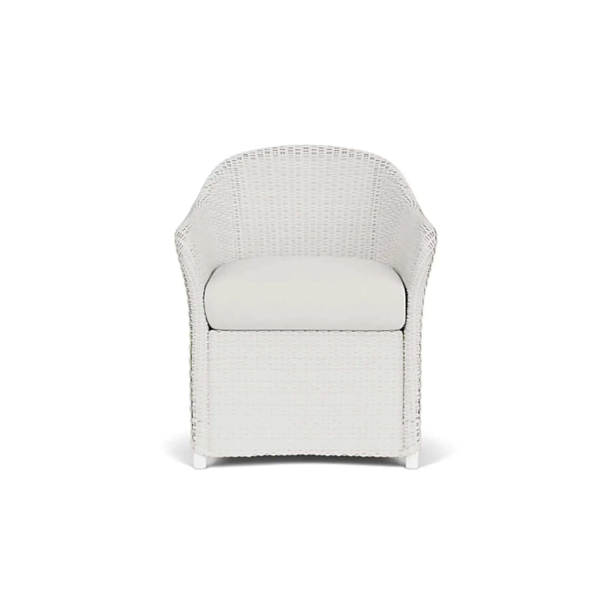 Lloyd Flanders Weekend Retreat Dining Armchair-White 001