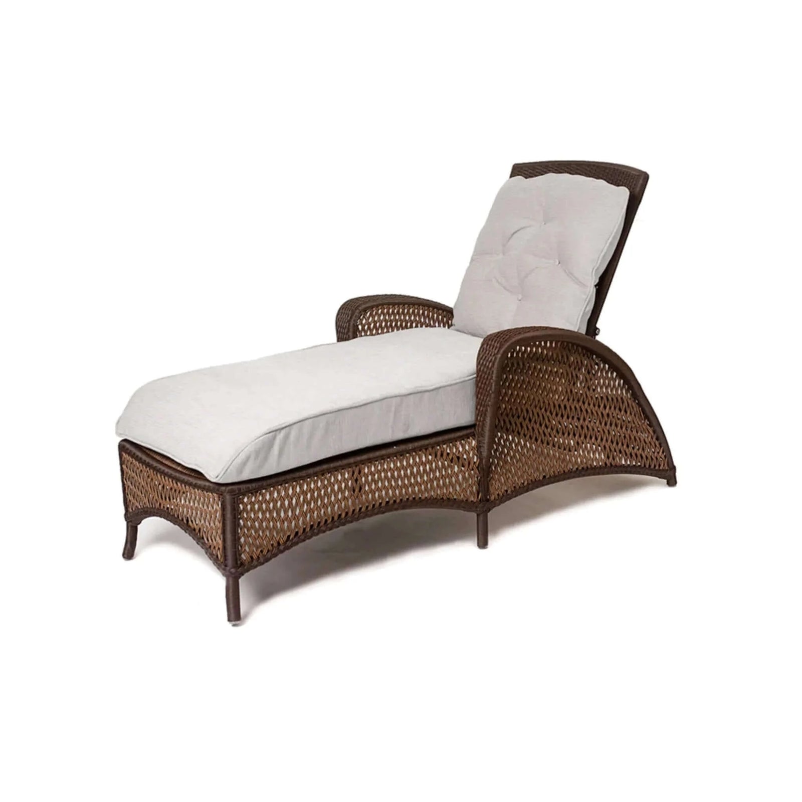 Lloyd Flanders Grand Traverse Chaise-Bisque Sunloom Vinyl