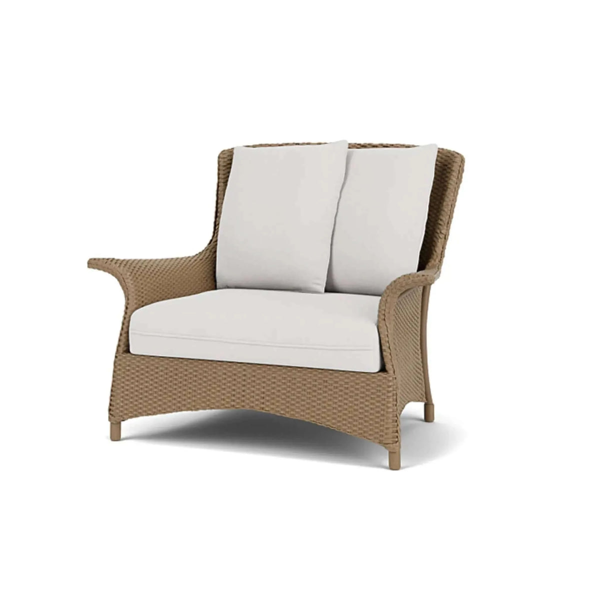 Lloyd Flanders Mandalay Chair and a Half-Fawn 005