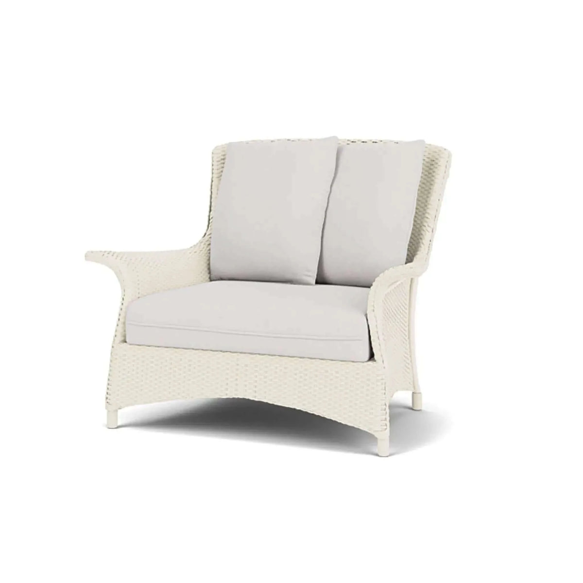 Lloyd Flanders Mandalay Chair and a Half-Ivory 046