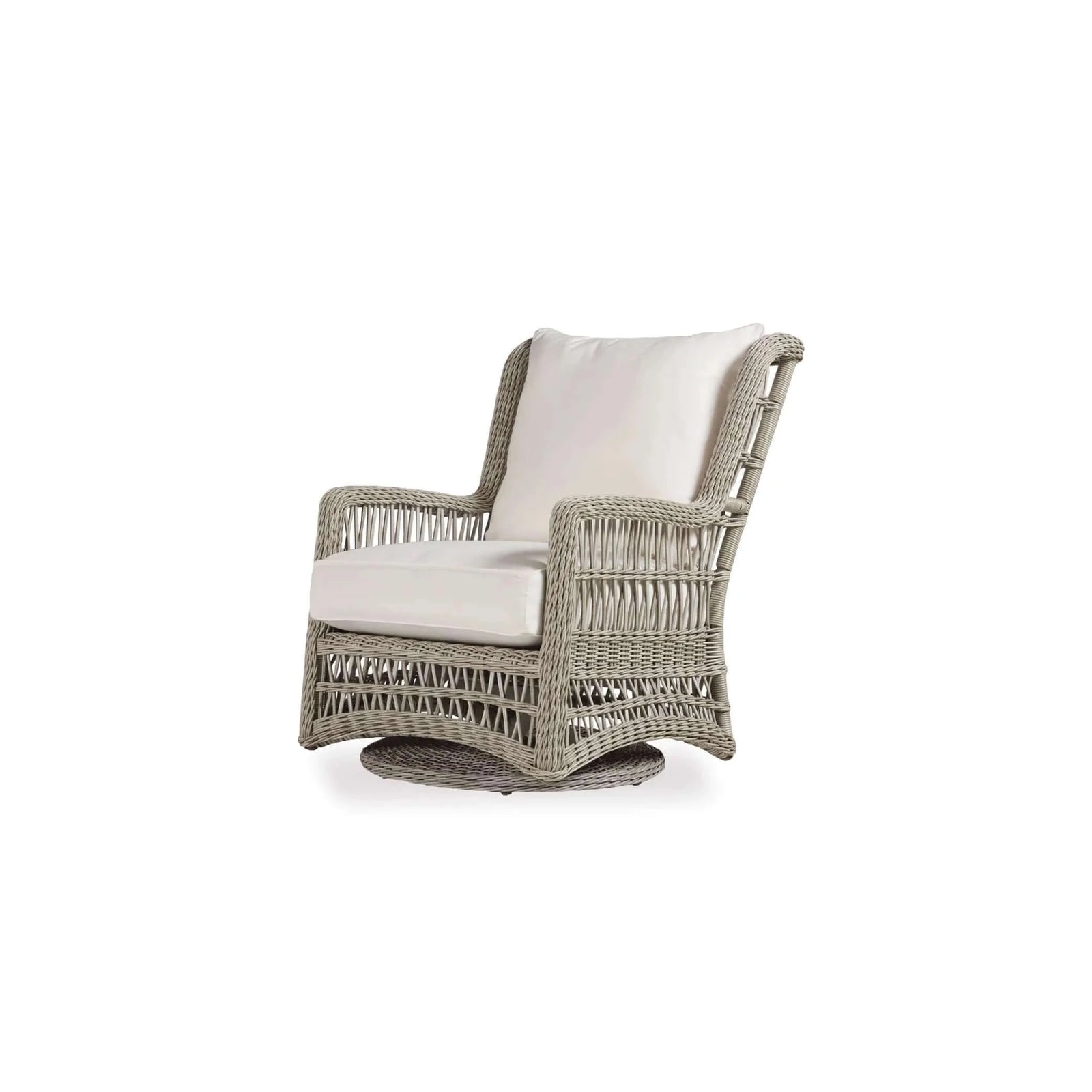 Lloyd Flanders Mackinac High Back Swivel Glider Lounge Chair-Default Title