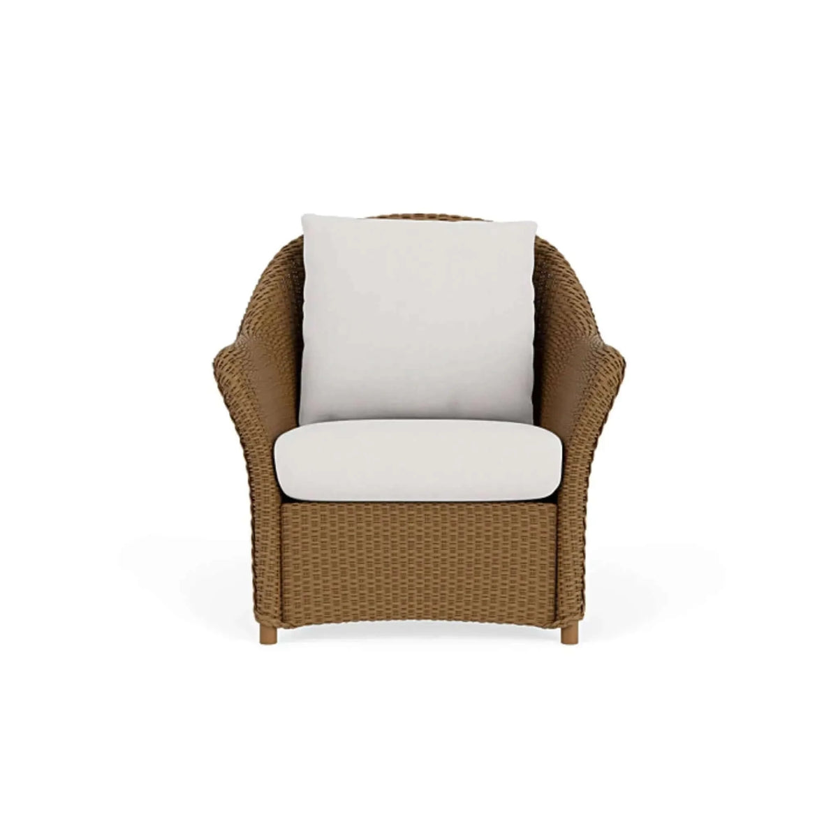 Lloyd Flanders Weekend Retreat Lounge Chair-White 001