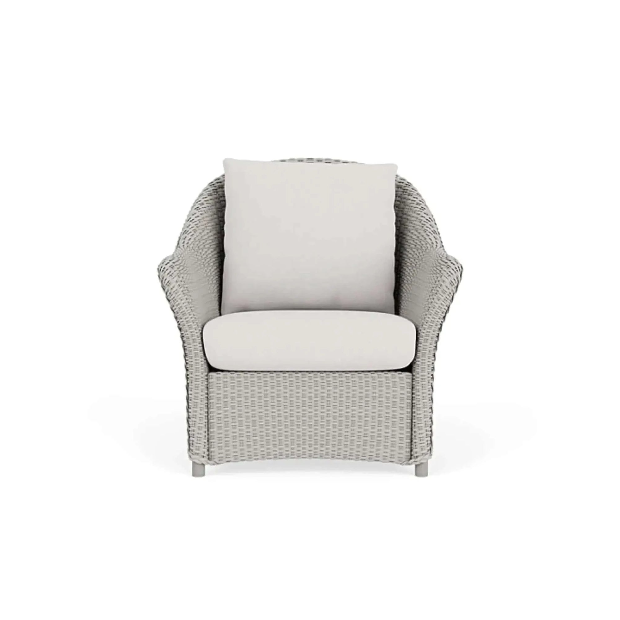 Lloyd Flanders Weekend Retreat Lounge Chair-Antique White 071