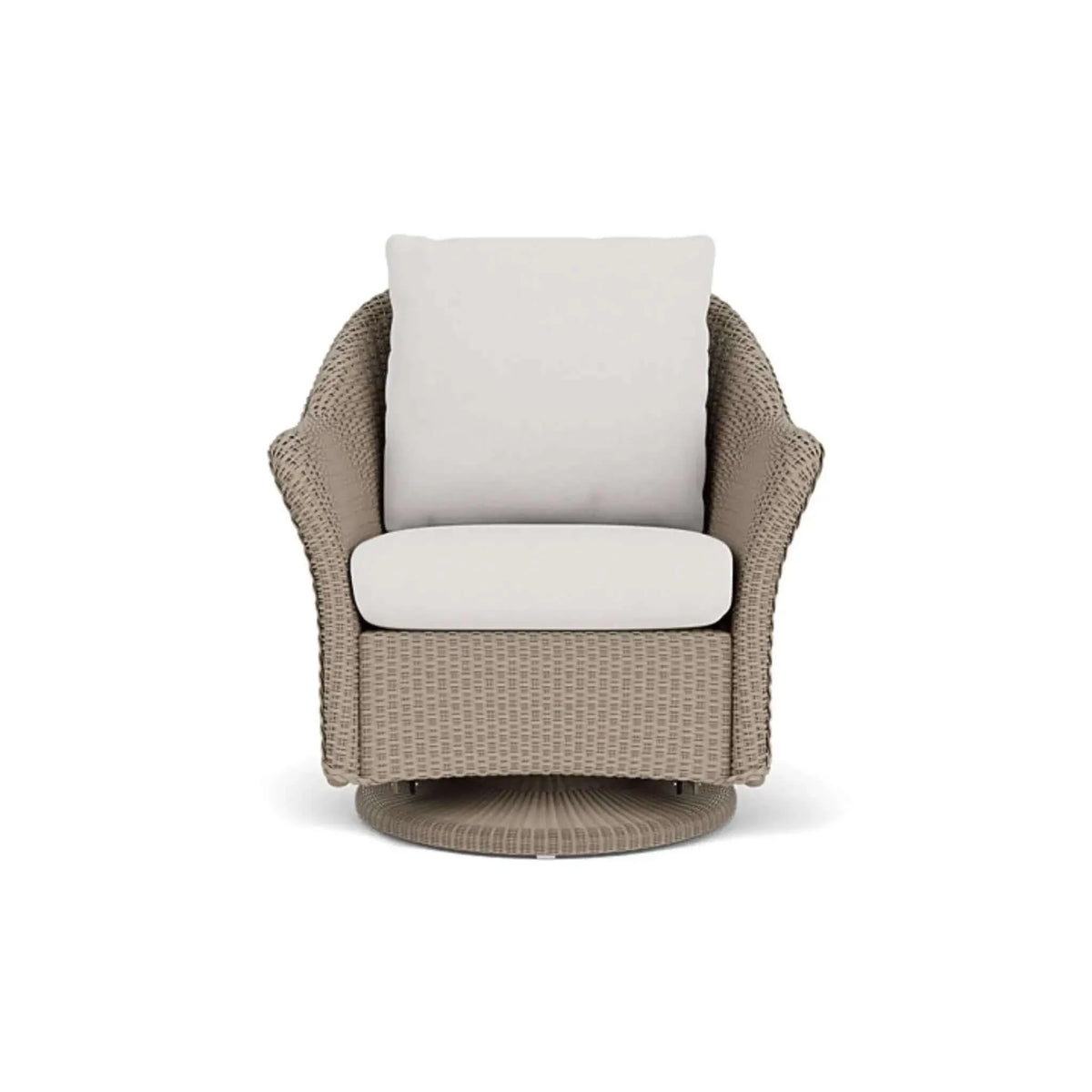Lloyd Flanders Weekend Retreat Swivel Glider Lounge Chair-Linen 002