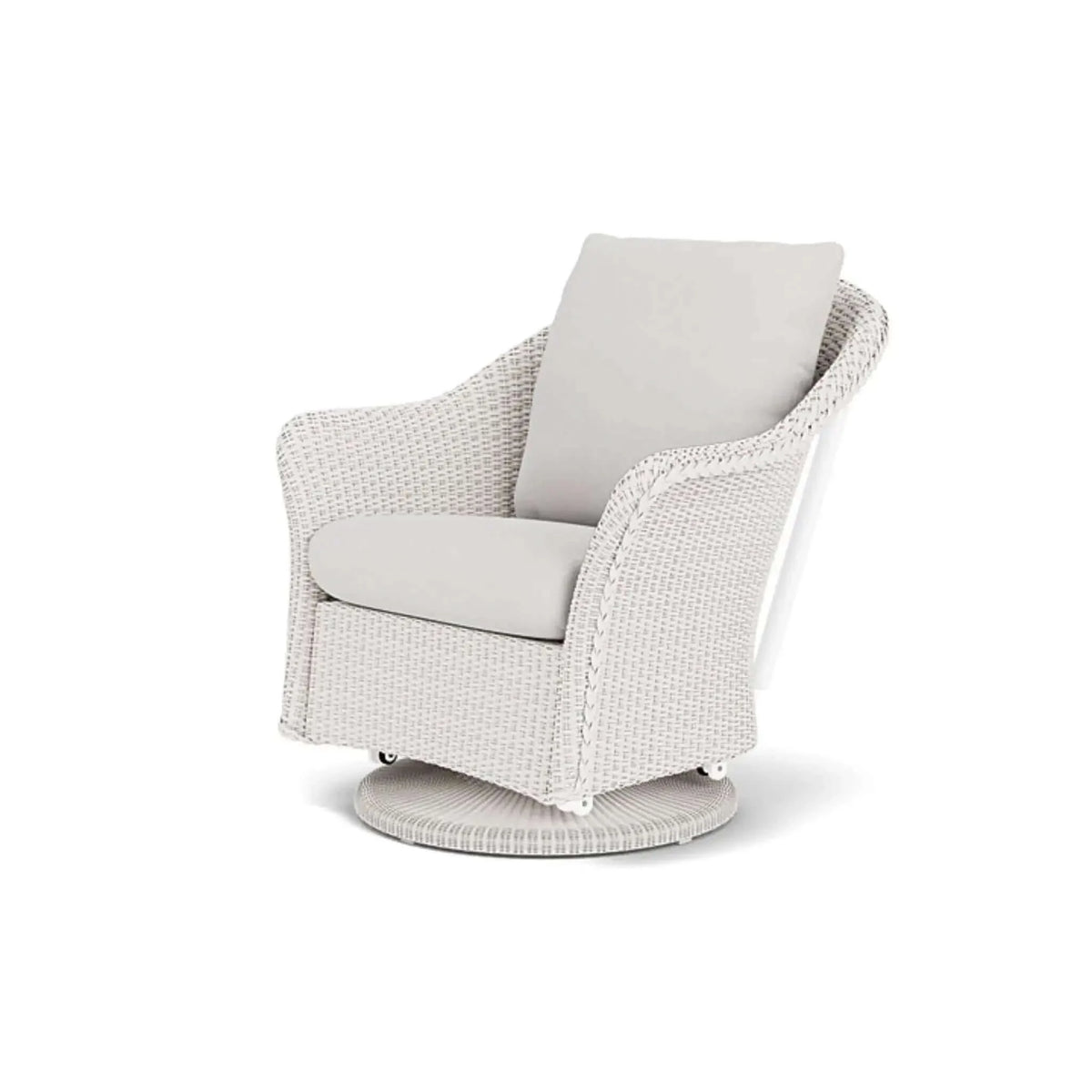 Lloyd Flanders Weekend Retreat Swivel Glider Lounge Chair-Woodland 025