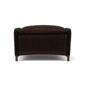 Lloyd Flanders Reflections Ottoman, Padded