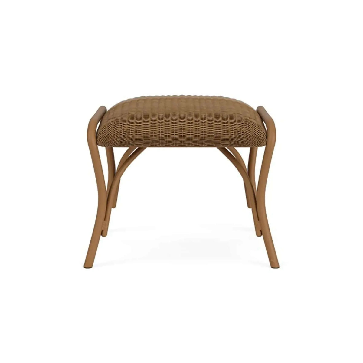 Lloyd Flanders All Seasons Ottoman with Padded Seat