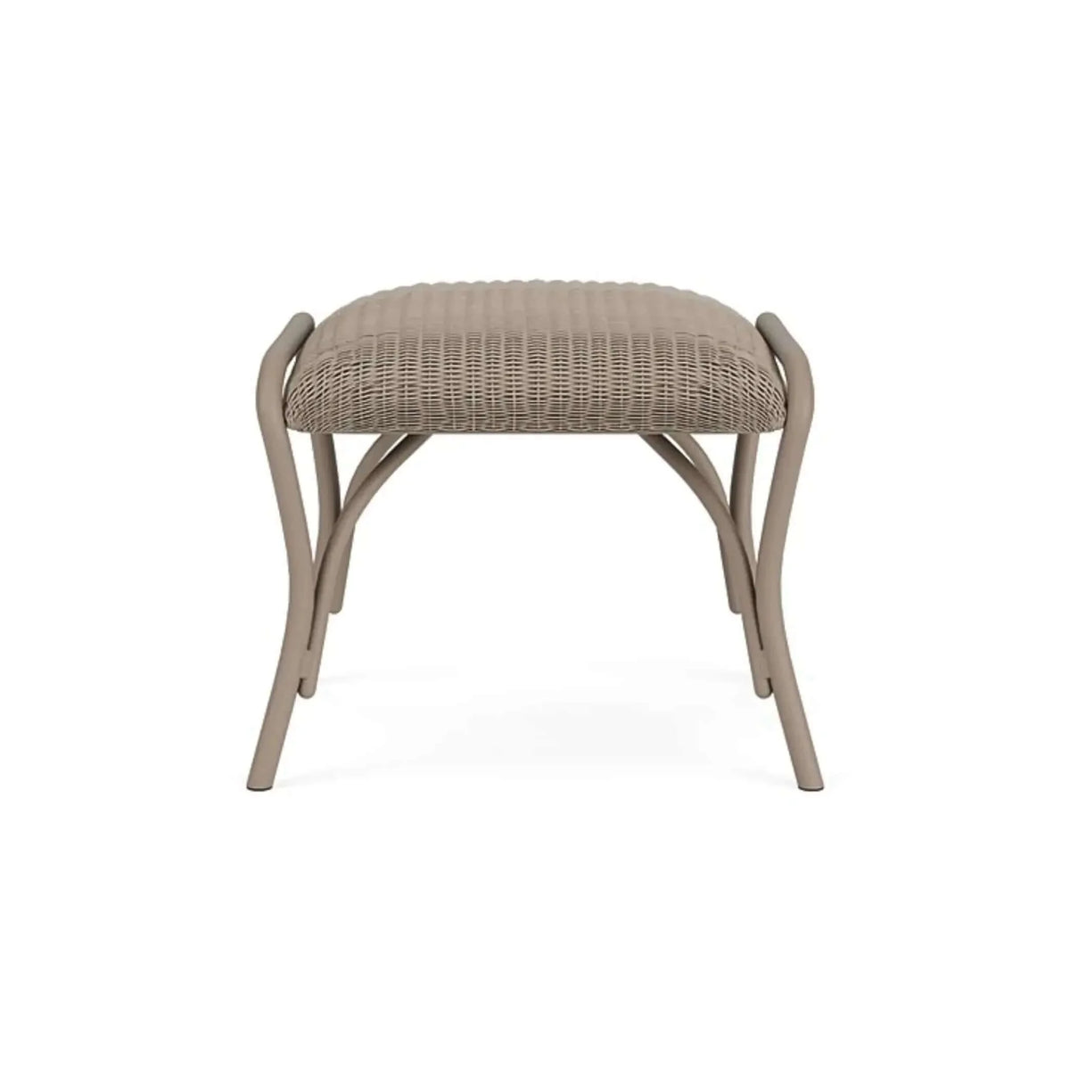 Lloyd Flanders All Seasons Ottoman with Padded Seat