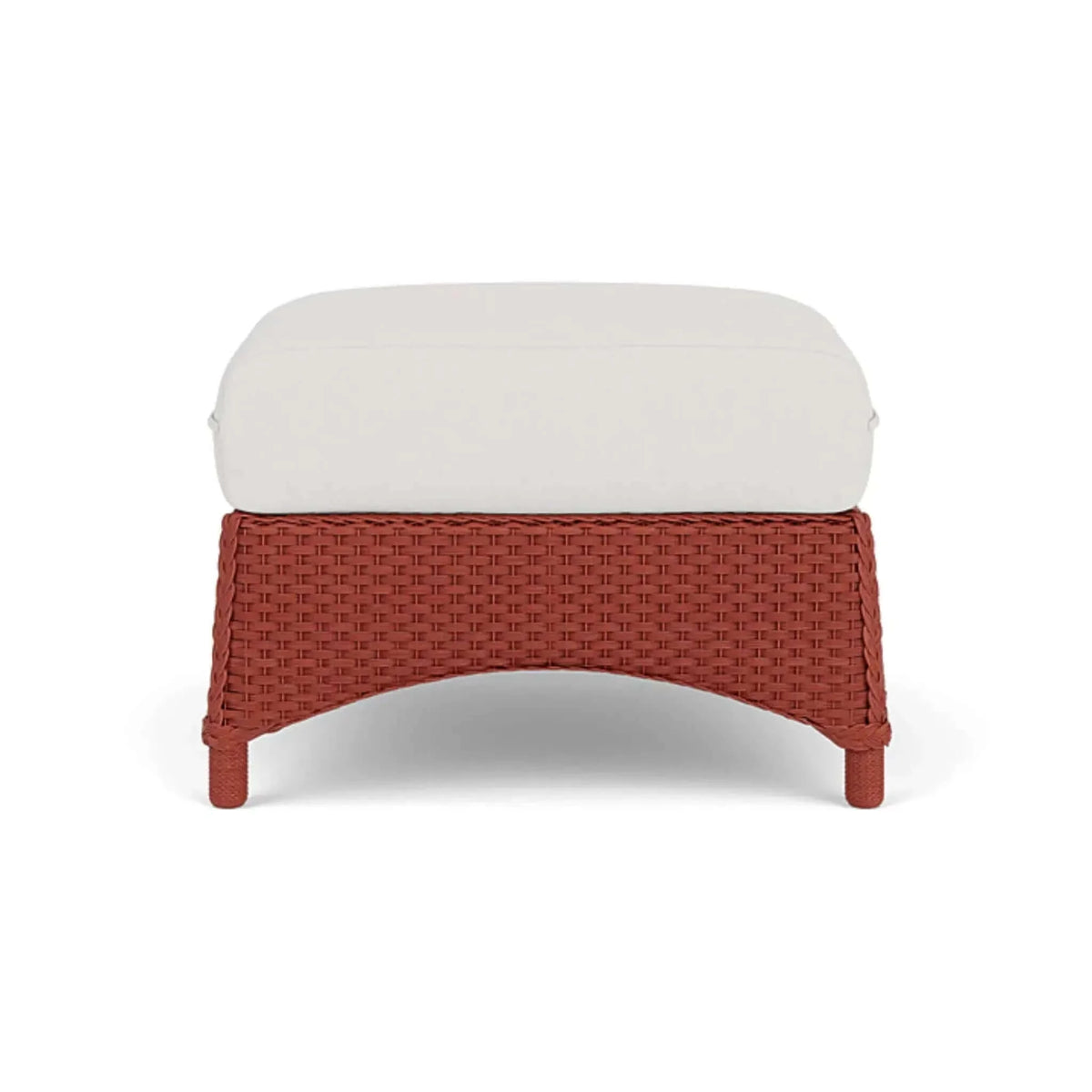 Lloyd Flanders Mandalay Ottoman-White 001