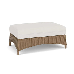 Lloyd Flanders Mandalay Large Ottoman-Ivory 046