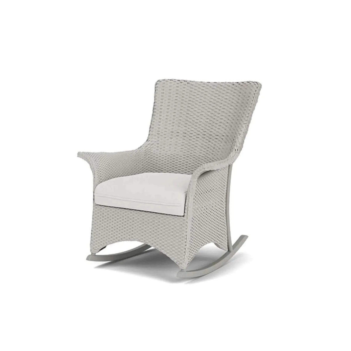 Lloyd Flanders Mandalay Porch Rocker-Stillwater 015