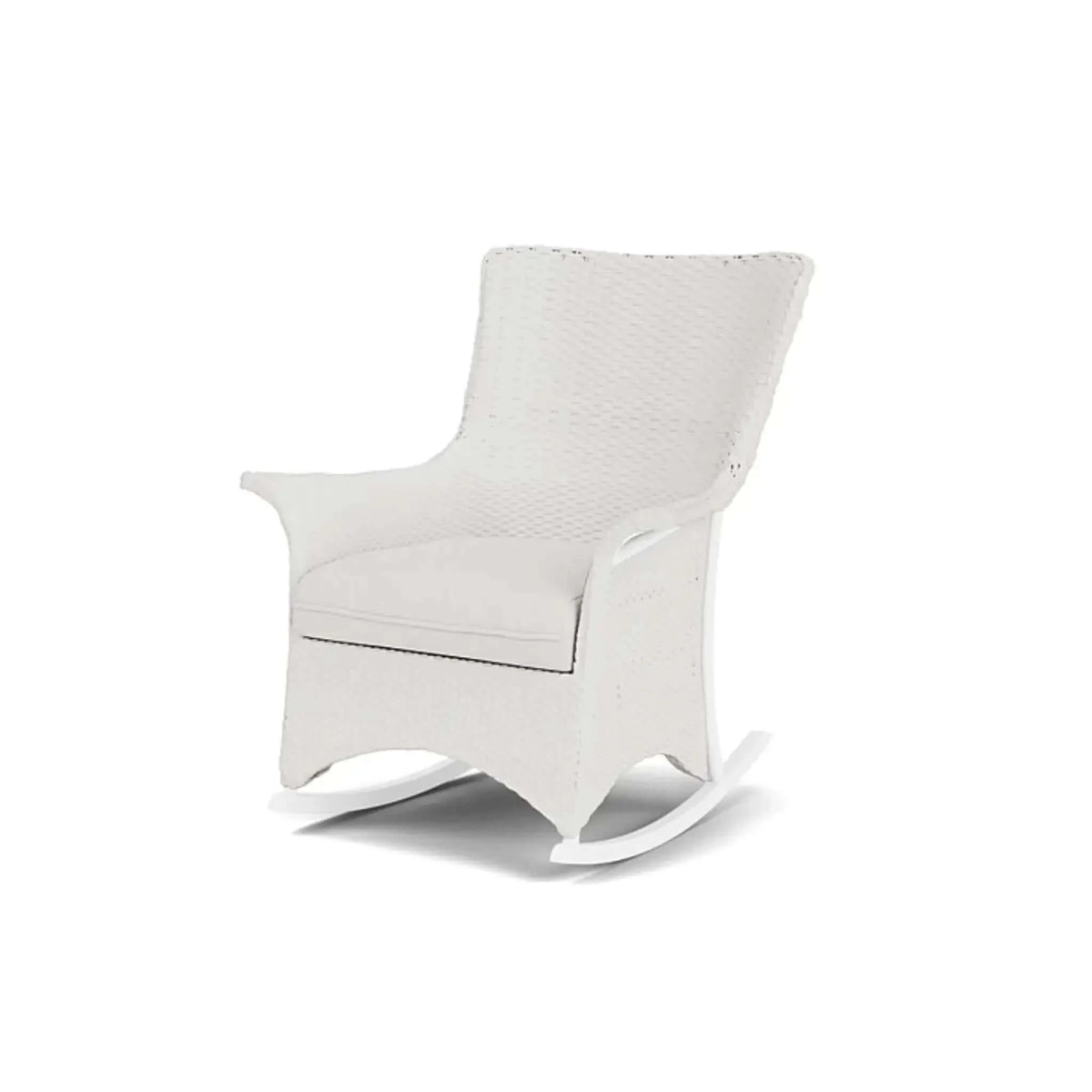 Lloyd Flanders Mandalay Porch Rocker-Pewter 079