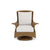 Lloyd Flanders Mandalay Swivel Rocker Lounge Chair-Antique White 071