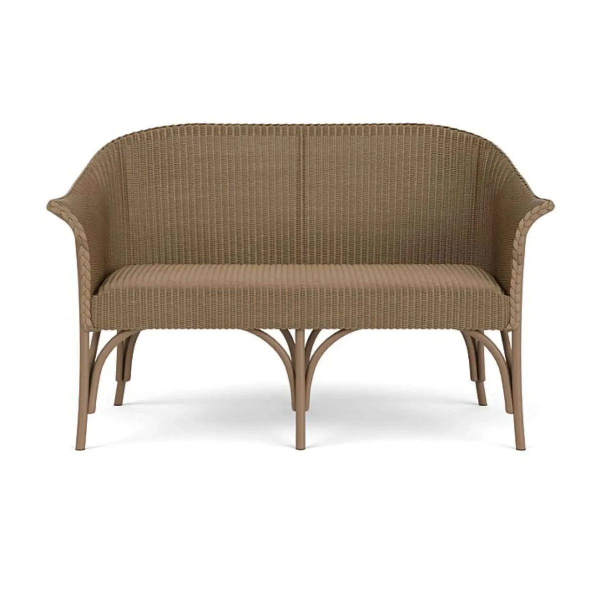 Lloyd Flanders All Seasons Settee with Padded Seat