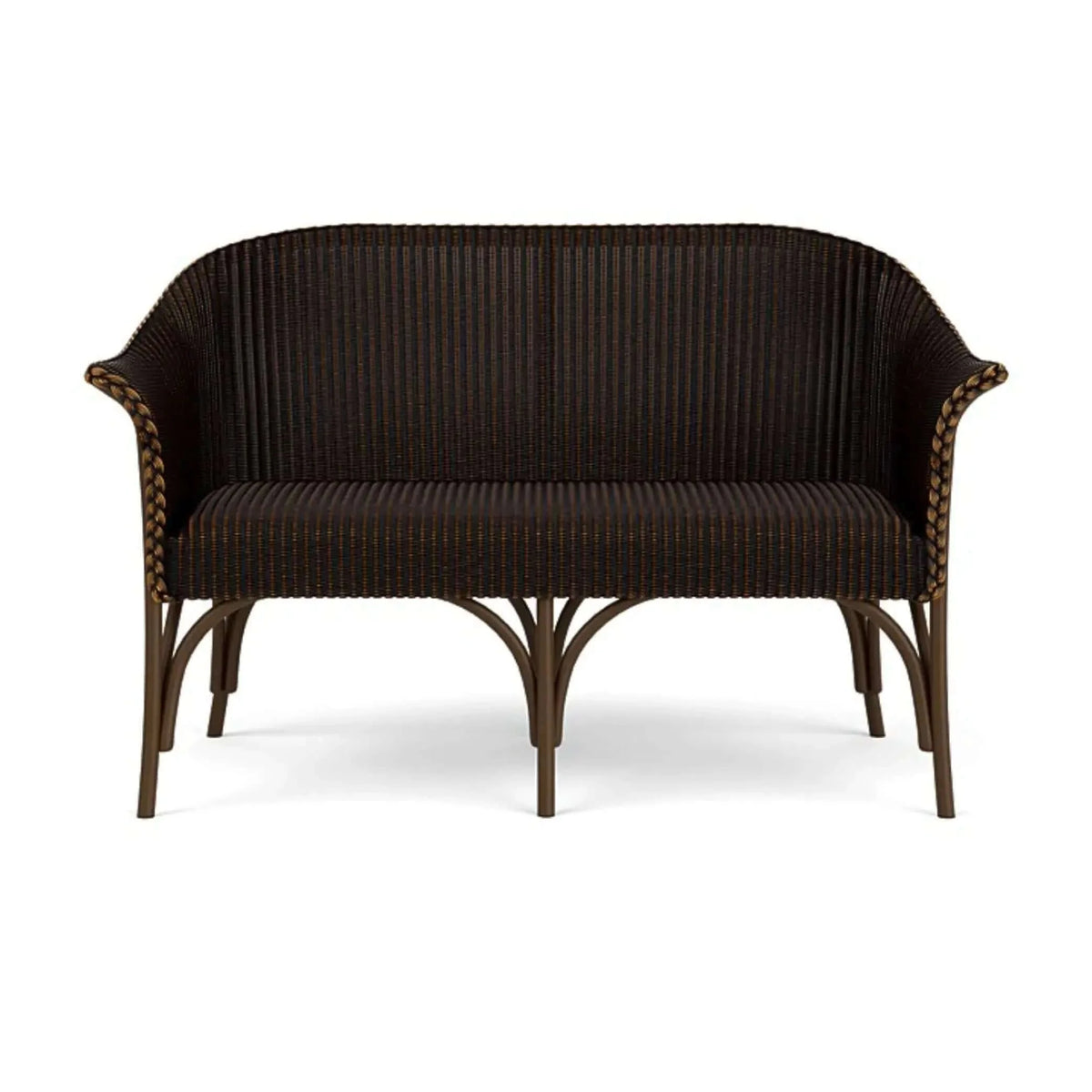 Lloyd Flanders All Seasons Settee with Padded Seat