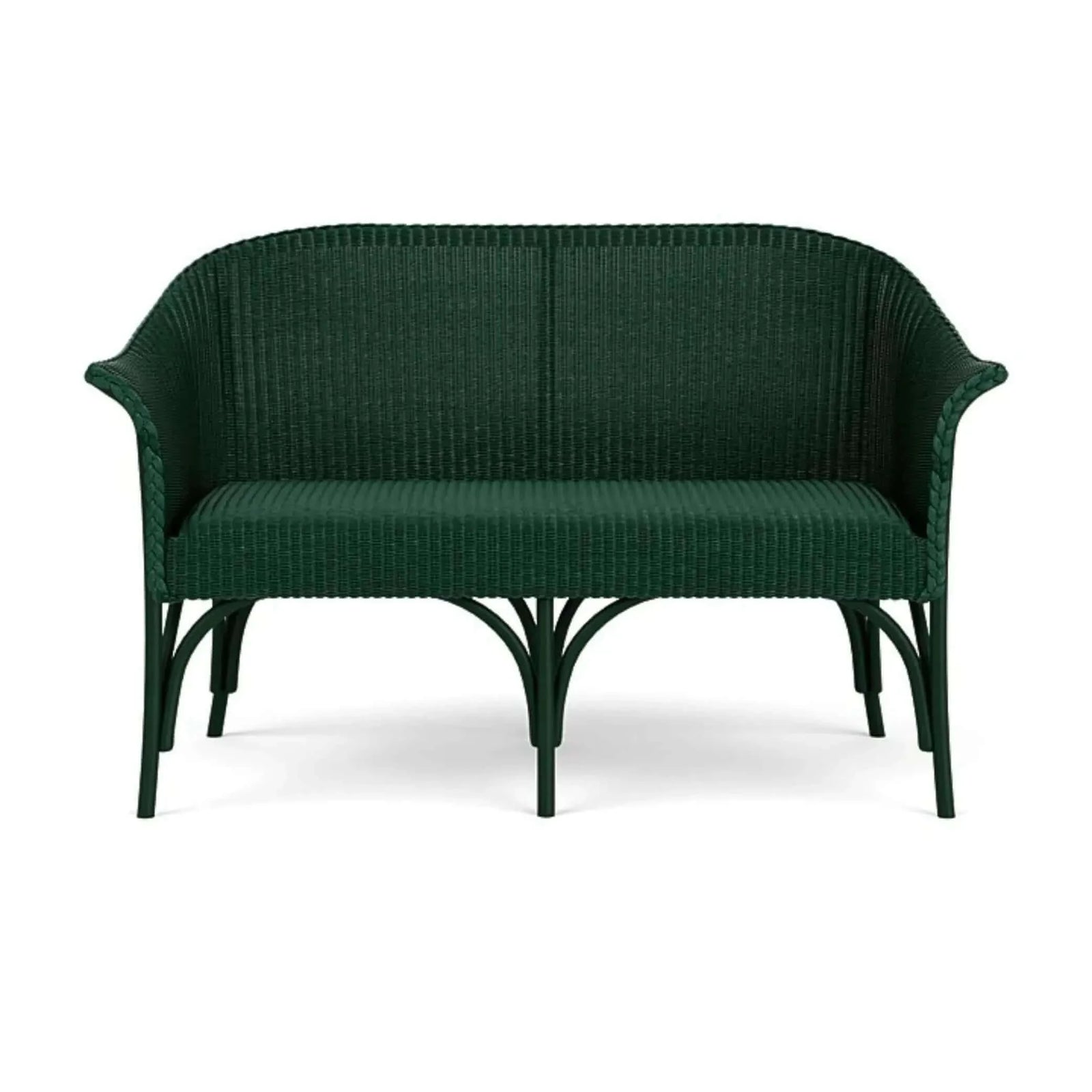 Lloyd Flanders All Seasons Settee with Padded Seat