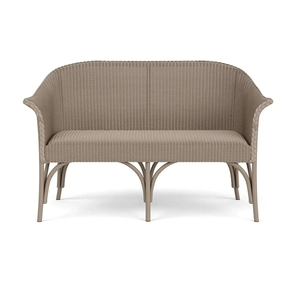 Lloyd Flanders All Seasons Settee with Padded Seat