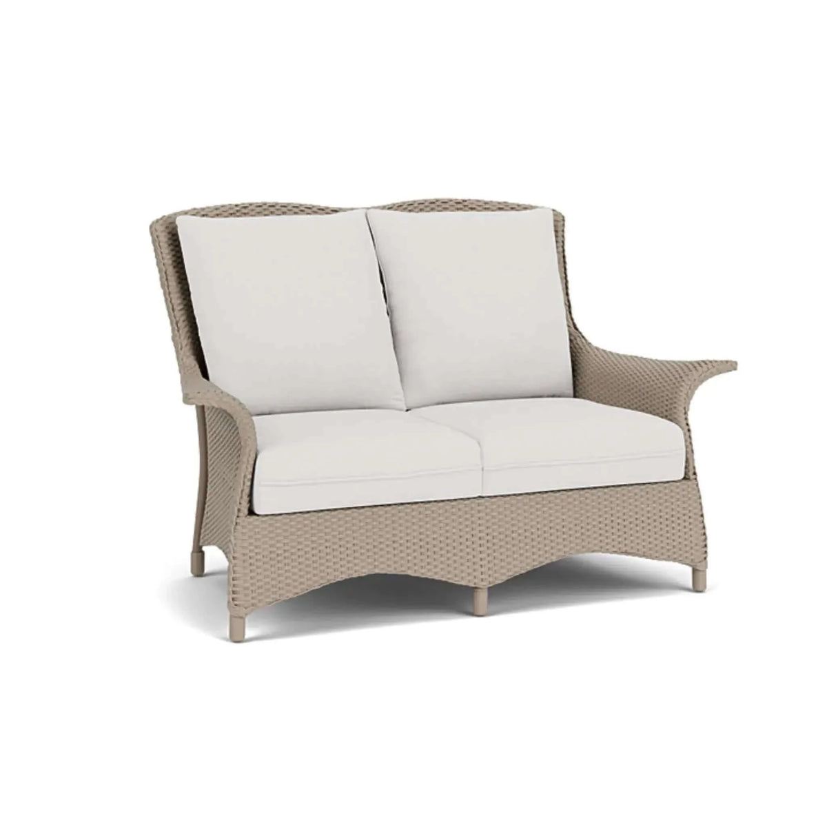 Lloyd Flanders Mandalay Loveseat-Hickory 080