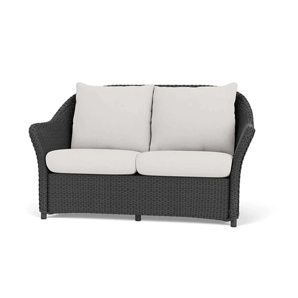 Lloyd Flanders Weekend Retreat Loveseat-Fawn 005