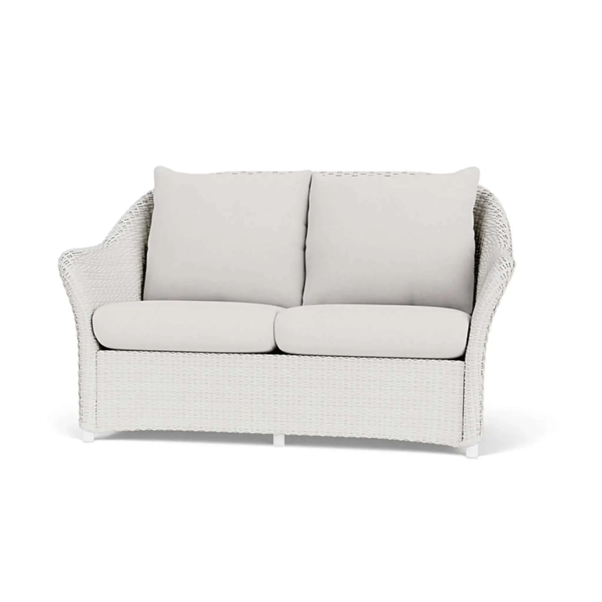 Lloyd Flanders Weekend Retreat Loveseat-Pewter 079