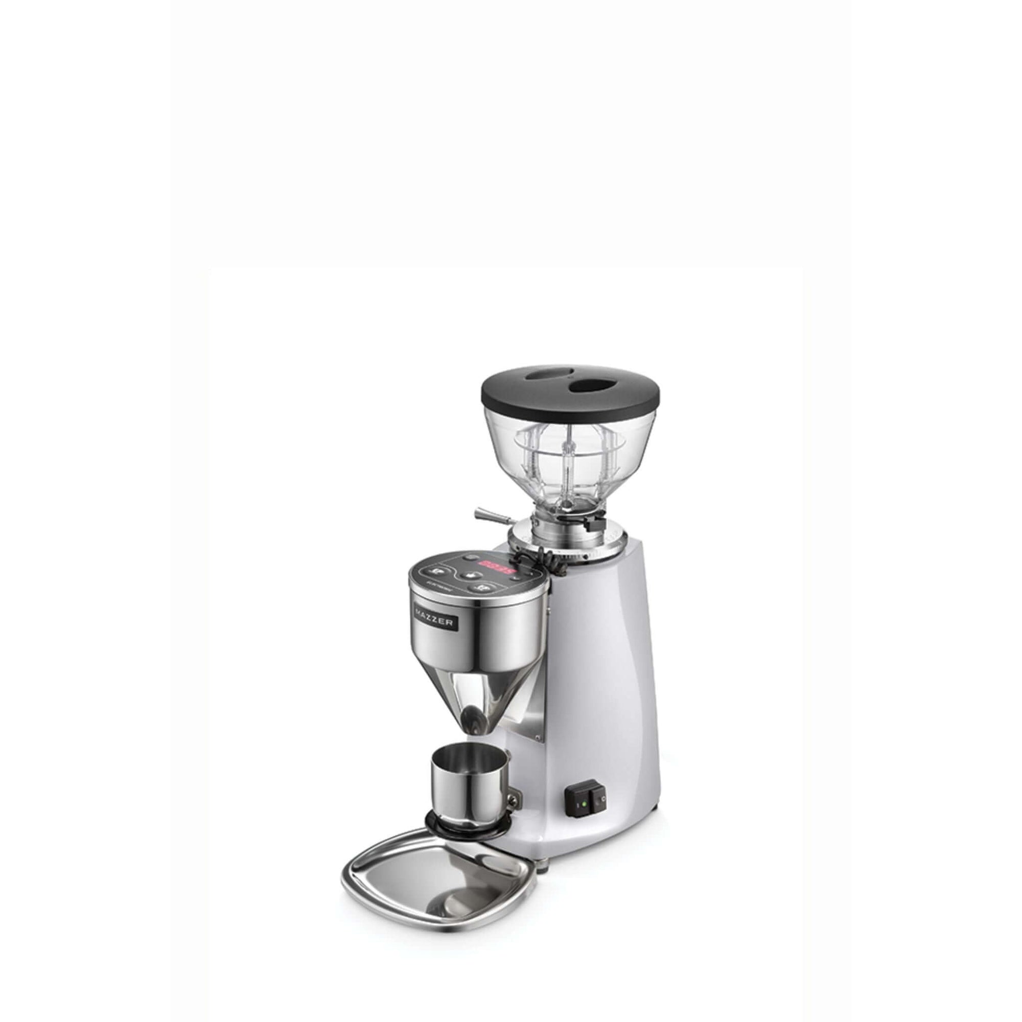 Mazzer Mini Filter Espresso Grinder-Pure White