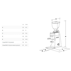 Mazzer Robur S Automatic Espresso Grinder-Matte Black