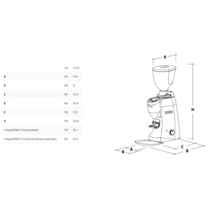 Mazzer Robur S Electronic Espresso Grinder-