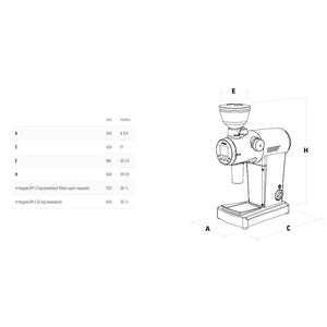 Mazzer ZM Filter Espresso Grinder-Silver